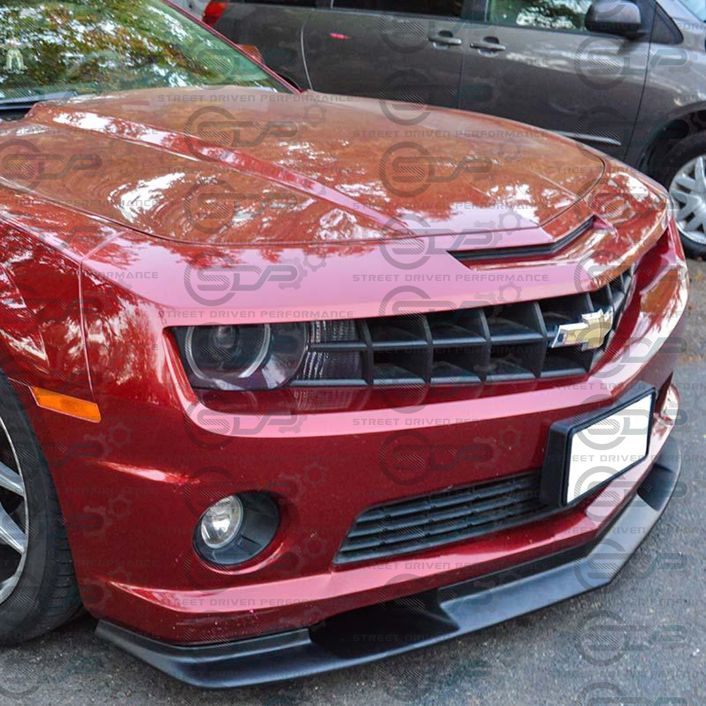 2010-2013 5th Gen Camaro - "TL1 Package" Primer Black Front Splitter/Lip Ground Effects